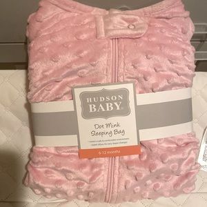 NWT Hudson Baby Mink Sleeping Bag